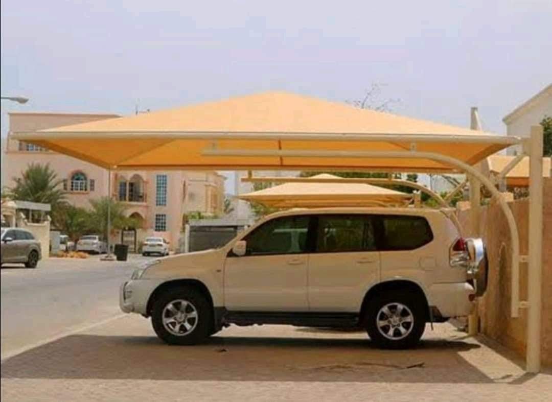 double car parking shade